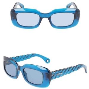 Lanvin Paris - Blue Twist Sunglasses